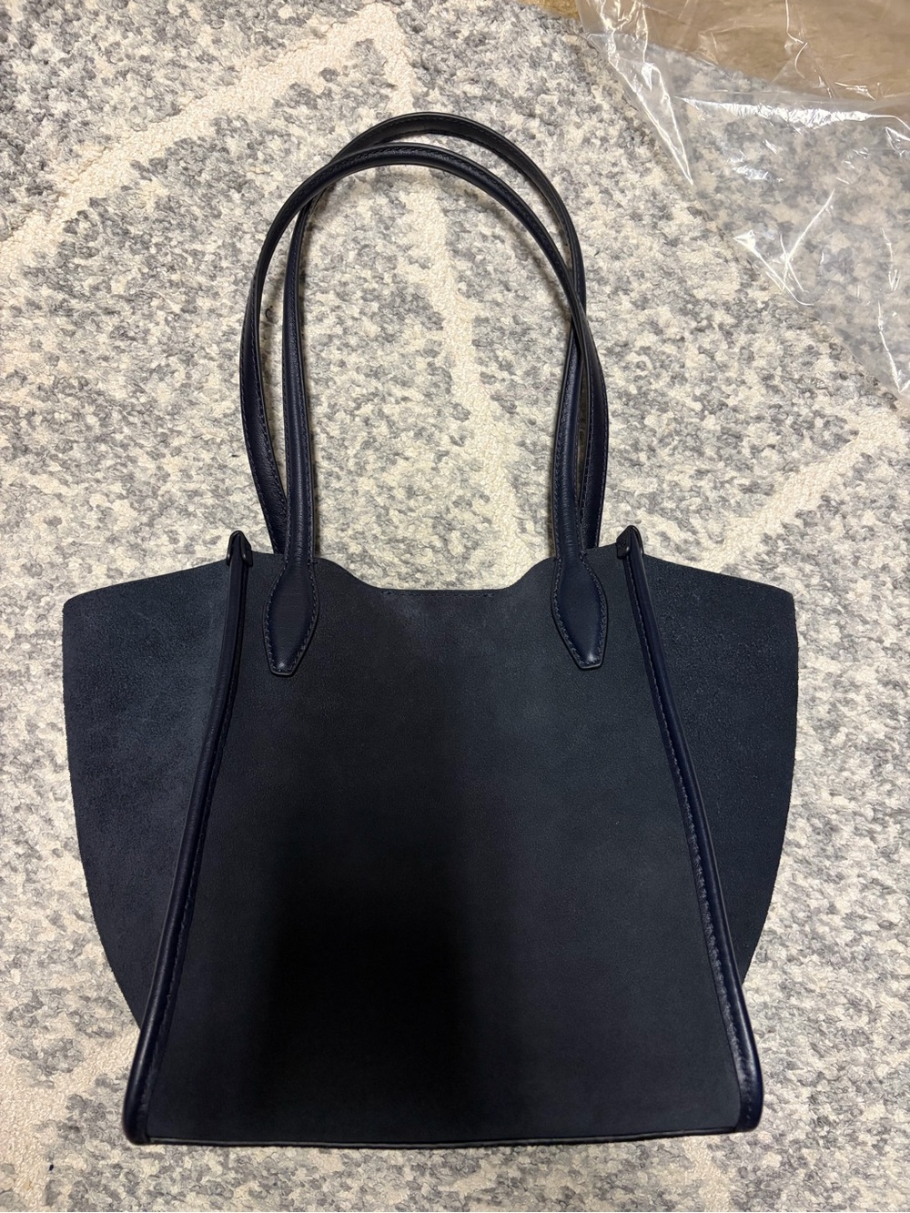 The Lexington Small Tote- Color Juniper Berry- MADEWELL - Picture 11 of 12